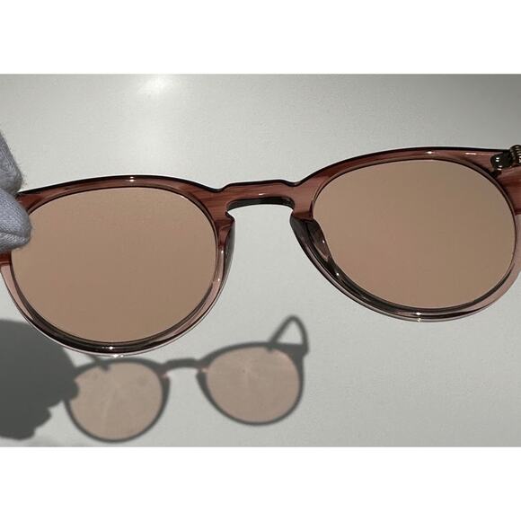 Oliver Peoples O'Malley Limited Edition 18K Gold P. Sunglasses OV5183 45-22-145 - Picture 9 of 17